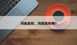 河南高校，河南高校吧？