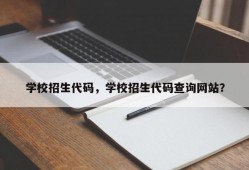 学校招生代码，学校招生代码查询网站？